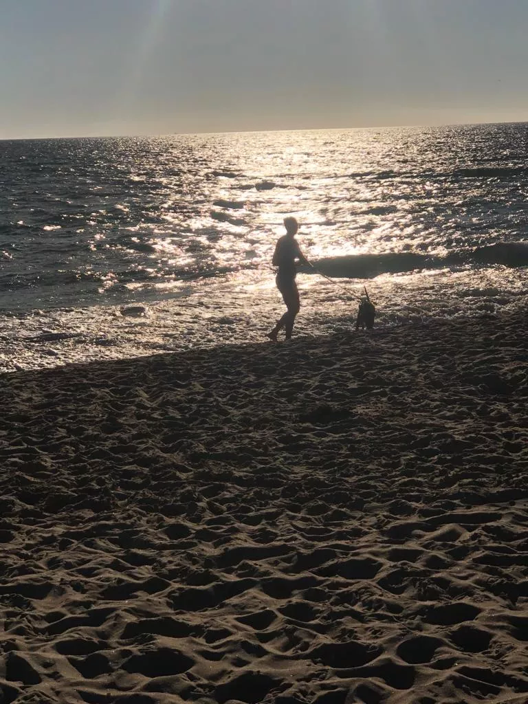 Strand am Abend